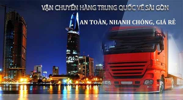 Vận chuyển hàng từ Trung Quốc về TP HCM